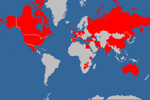 Map_Visited Countries